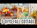 5 DIY DOLLAR TREE CUTE FALL 2021 COTTAGE DECOR CRAFTS~🍁Olivia&#39;s Romantic Home DIY