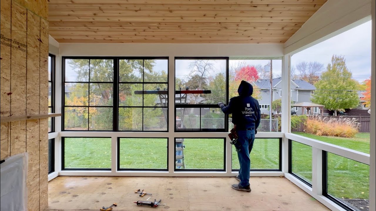 Porch Windows Transformation | Porch Windows Direct Install - YouTube