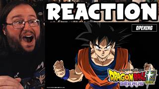 Gor's "Dragon Ball Super: Beerus Opening Video 'ONOGAMI' by MEGATERA ZERO" REACTION (AWESOME!)