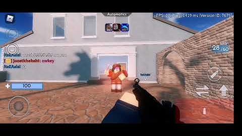 MOBILE HITBOX (Roblox Arsenal)