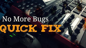 how to fix the glitch (2020) Quick Fix for The Bugs on the MPC.