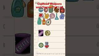 Cuphead Weapons and Charms Tier List