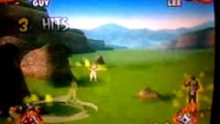 Naruto Ultimate Ninja 4: Might Guy vs. Rock Lee (rematch)