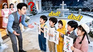 The childfree CEO swore no kids; quintuplets with DNA appear: "Bad dad, take care of us and mom!"