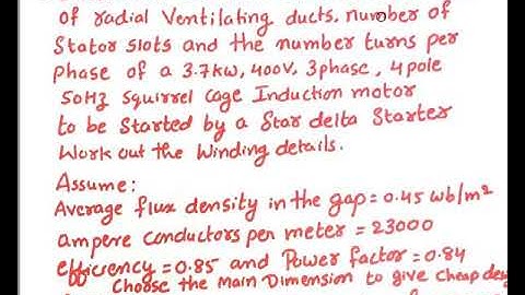 EMD-Module 4-Stator Design Lecture 7