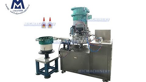 Glue Filling Machine fill 502 glue（adhesive filling machine super glue filling machine）