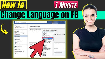 How to change language on facebook 2024 | Change Facebook language