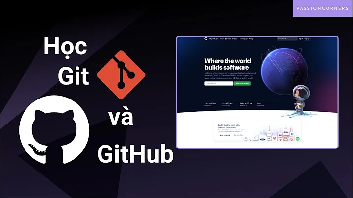 Học Git và GitHub (kiểm soát dự án và làm việc với team)