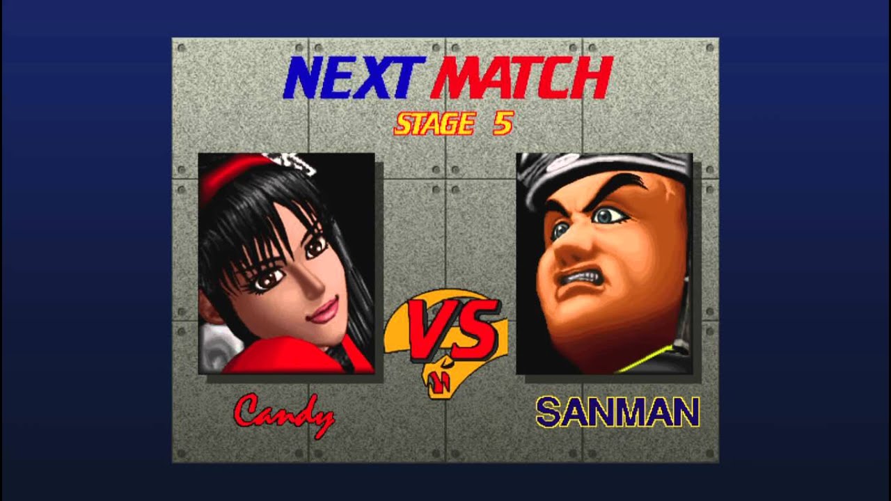 Fighting Vipers: Arcade Mode Candy