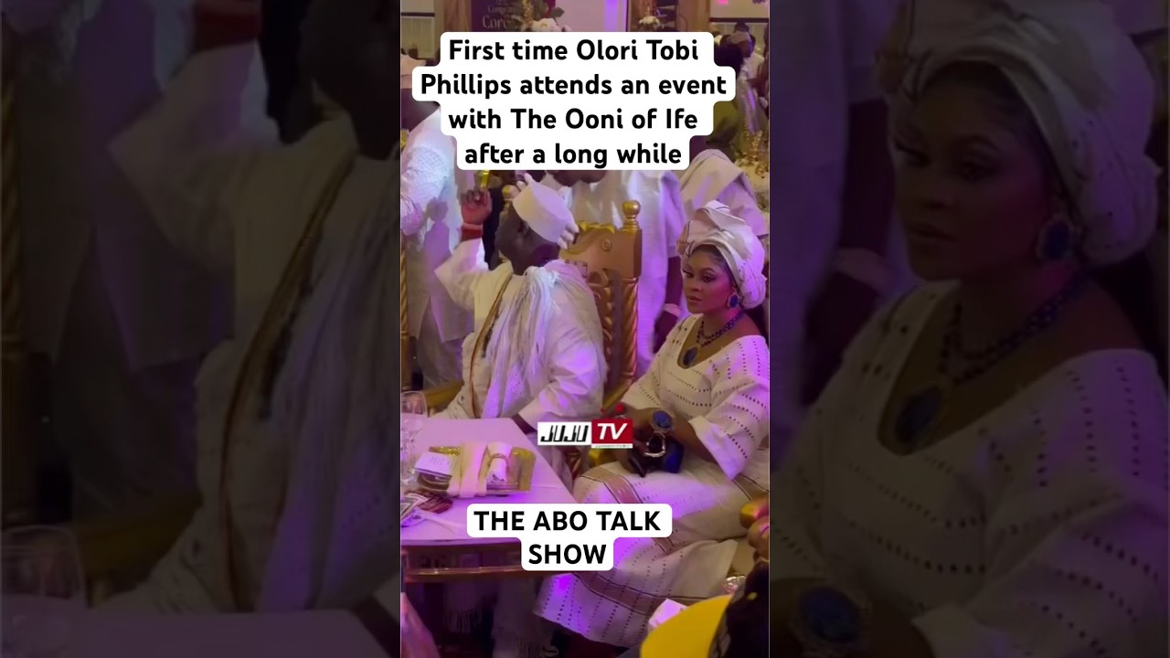 Вождь Тоби Филлипс посещает мероприятие с племенем Уни из Ифе после долгого перерыва 