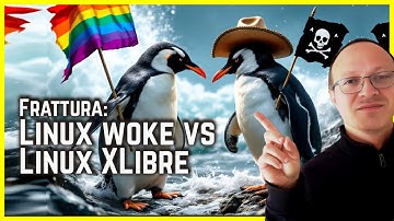 IDEOLOGICAL CONFLICT IN LINUX - 🏴‍☠️ LINUX XLIBRE vs 🏳️‍🌈 LINUX WOKE FASC*ST3 RAINBOW