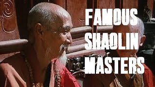 RARE FOOTAGE OF FAMOUS SHAOLIN MASTERS 1994