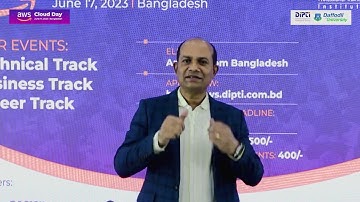 First time in Bangladesh - AWS Cloud Day Bangladesh - 2023