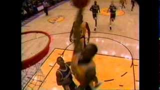 Kobe Bryant's cool Dunk vs. Warriors (1997)