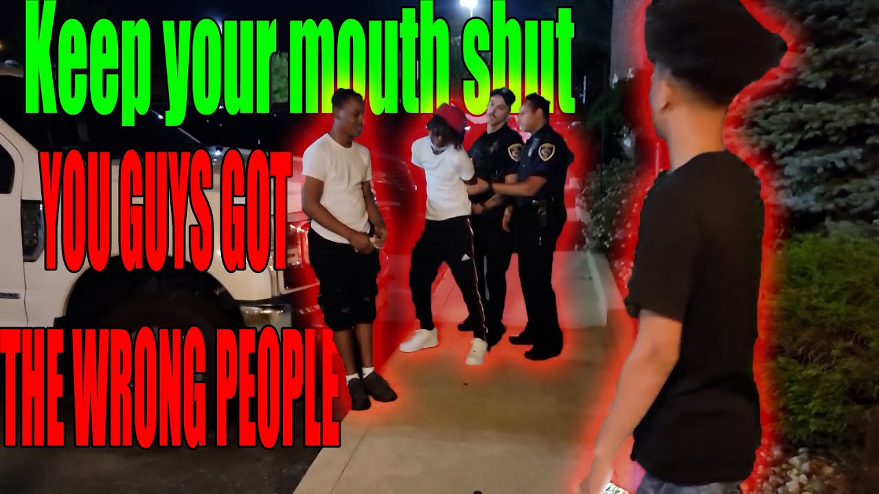 COPS ARREST THE WRONG GUYS! - YouTube