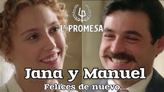 Jana y Manuel FELICES de nuevo, imaginan como habría sido su vida juntos fuera de 'La Promesa'