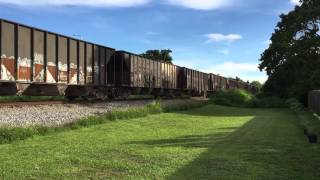 CSX O721-11 with a pair of YN2 DASH 8s
