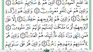الشيخ يوسف نوح احمد _الازرق برواية ورش عن نافع سورة المؤمنون