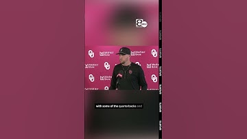OU Offensive Coordinator Ben Arbuckle on OU quarterback John Mateer