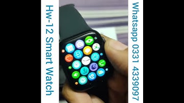 HW12 Smartwatch Short Review Demo Video.