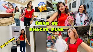 Bindass Kavya fir se Ghar se bhagte hai Pune Mummy ko leke Shopping New dresses Pune kyu jana hai?