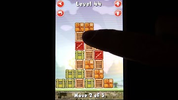 Move the box level 44 London Solution Walktrough
