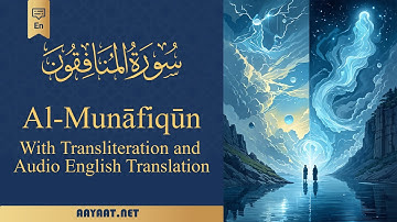 Surat Al-Munāfiqūn | سورة المُنَافِقُونَ | English audio Translation