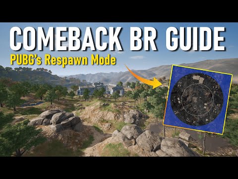 How does comeback work in PUBG?