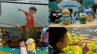 新加坡🇸🇬6D5N 迪士尼游轮+新加坡环球影城+水上探险乐园+海洋生态馆 亲子Vlog