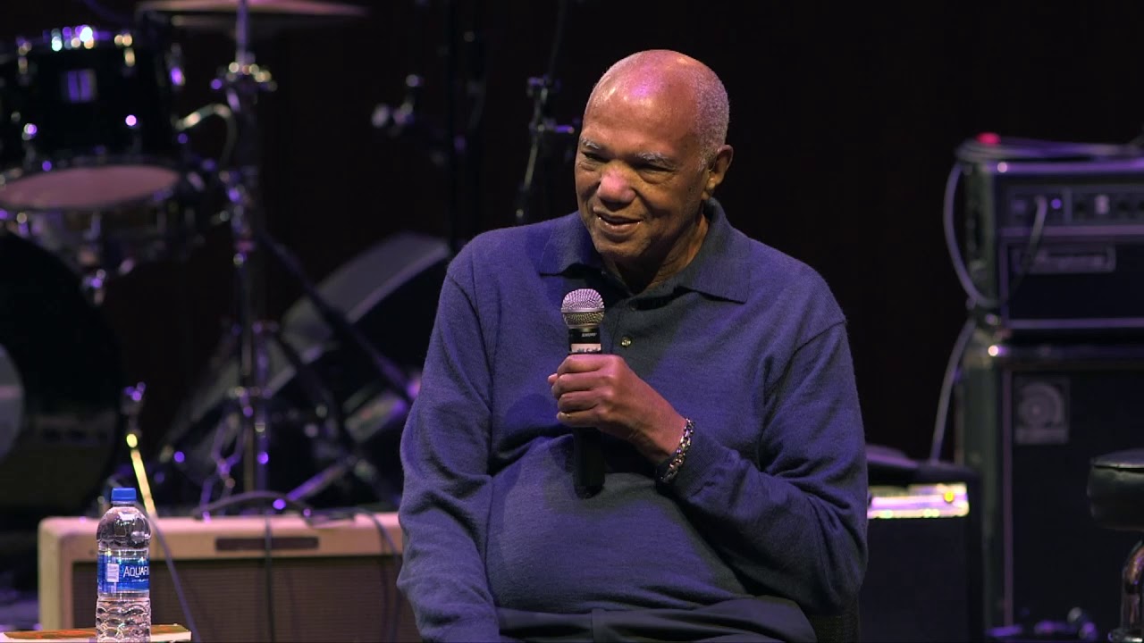 Logan Center Bluesfest 2018 - Sterling Plumpp interview by Billy Branch