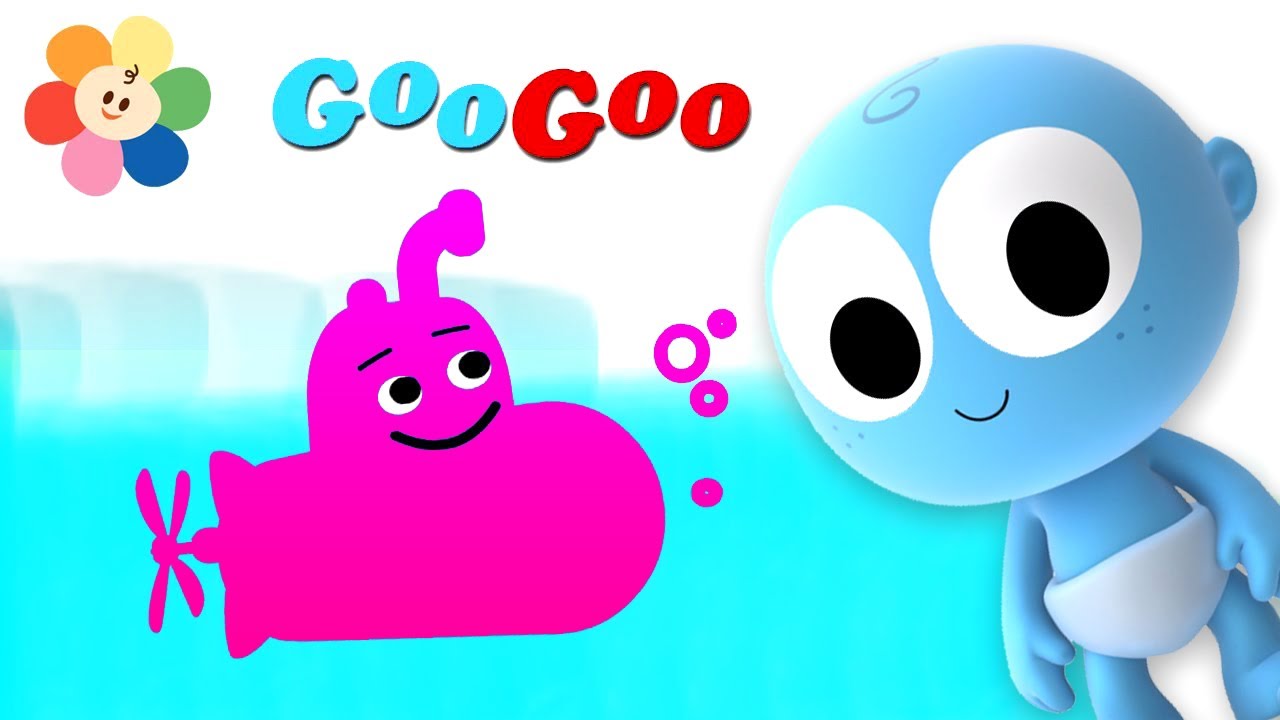 Learn Colors With Goo Goo Baby, Airplanes, Monster Truck & Submarines