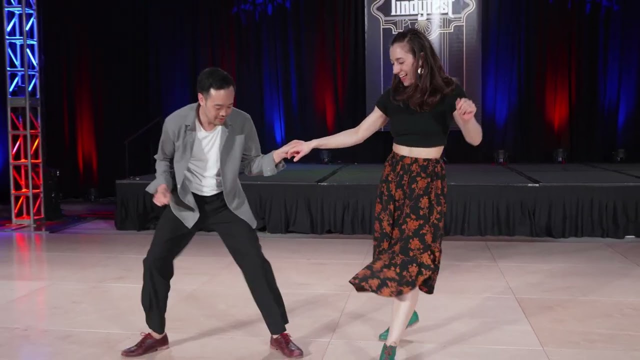 Lindyfest 2025: Invitational Lindy Draw - Irina & Stefan