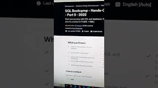 SQL Bootcamp - Hands-On Exercises - SQLite - Part II - 2022 - Udemy Free Course