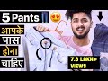 Top 5 Pants That Every Guy Should Have | Pants/Jeans Fashion Guide | Men's Fashion Tips | Hunk Harsh