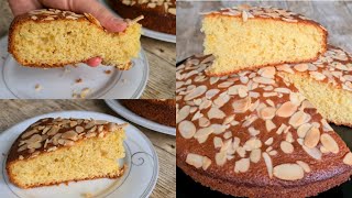 Almond Cake | Soft and Moist Orange Almond Cake Recipe