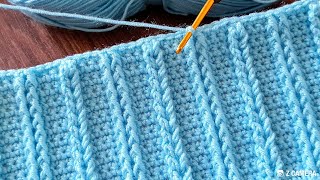 The MOST BEAUTIFUL and UNIQUE Crochet Pattern You've Ever Seen!  EASY Crochet for Blanket