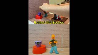 Behind the Scenes Family Stop Motion Stand Up Comedy (You Are a Star Stanley Dinn)
