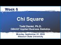 The Chi Square in Statistics and the Excel Chi Square Calculator