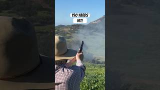 Jim shooting this Colt SAA made in 1880 at 190 yards #colt #rdr2 #blackpowder