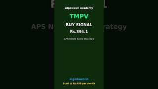 TMPV BUY Signal | APS Nirala Astra | AlgoDawn Academy #Shorts