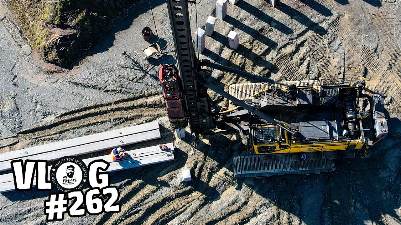 vLog262: Mit 7 Tonnen RAMMGEWICHT unangespitzt in den Boden 🔨