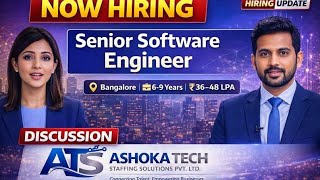 Senior Fullstack Engineer Hiring | Bangalore | 36–48 LPA | Ashoka Tech Staffing