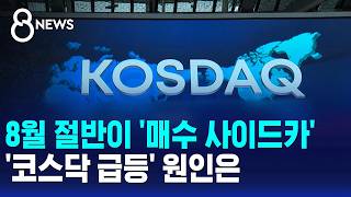 'Buy Sidecar' Triggered Half of August.. What’s Behind the KOSDAQ Surge / SBS 8 News