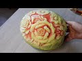 карвинг арбуз вырезание watermelon carving  4 часть