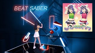 Live Beat saber dance[Beat Saber]Caramelldansen (Speedcake Remix) Expert    VR360