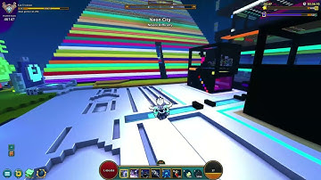 Trove - Moving around with first movement speed upgrade from Grand Orrery in my club world