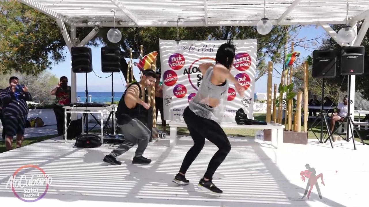 Pedrito & Giusy - Salsa con Afro workshop | Alocubano Salsa Festival 2022 (Athens, Greece)