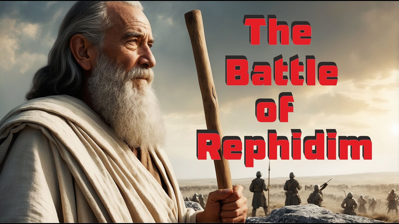 The Battle of Rephidim - EPIC BIBLE BATTLES with lessons to learn.