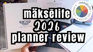 Makselife 2026 Planner Review