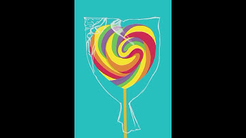 How to drawing the sweet heart by Procreate